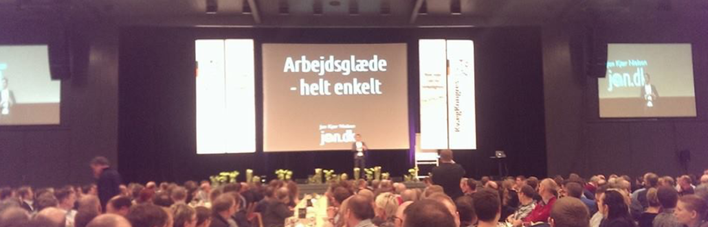 Foredrag om arbejdsglæde, med Jon Kjær Nielsen, til kvægkongres